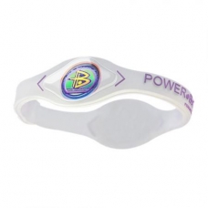 Power Balance náramok priehladný/rúžový